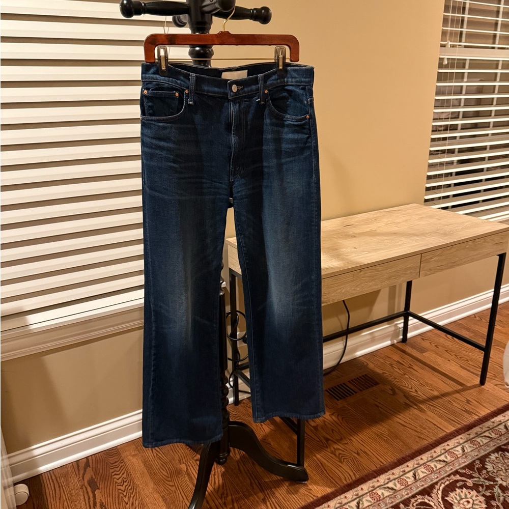 Mother Superior wide leg denim